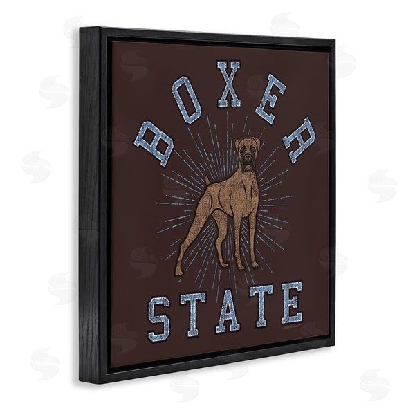 Stupell Industries Spirit Animals | Vintage Boxer State Wall Art