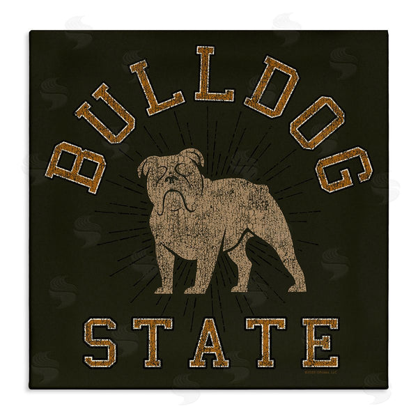 stupell industries Spirit Animals | Vintage Bulldog State Wall Art