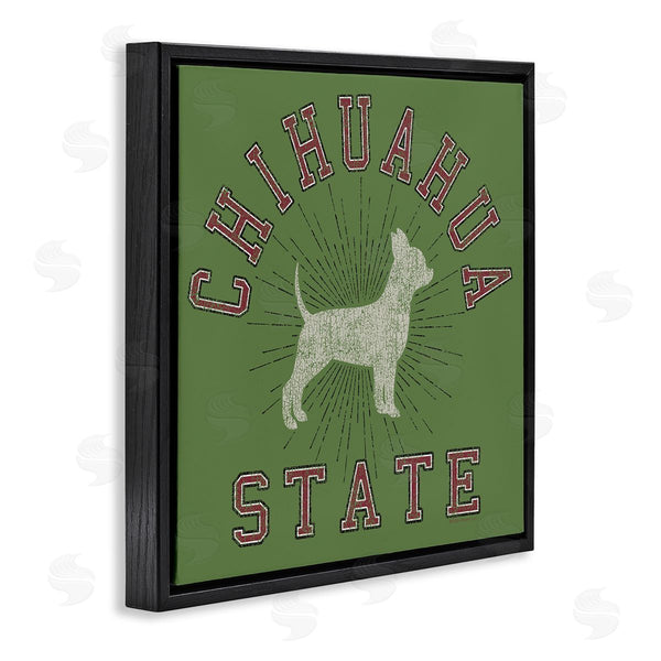 Stupell Industries Spirit Animals | Vintage Chihuahua State Wall Art