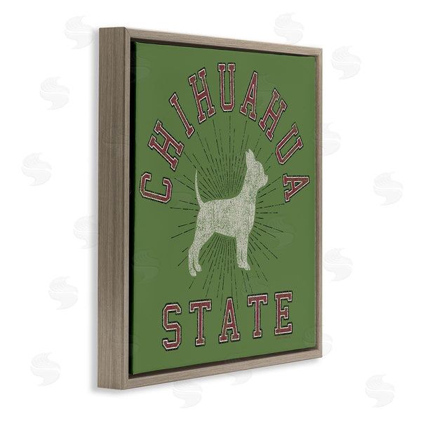 Stupell Industries Spirit Animals | Vintage Chihuahua State Wall Art