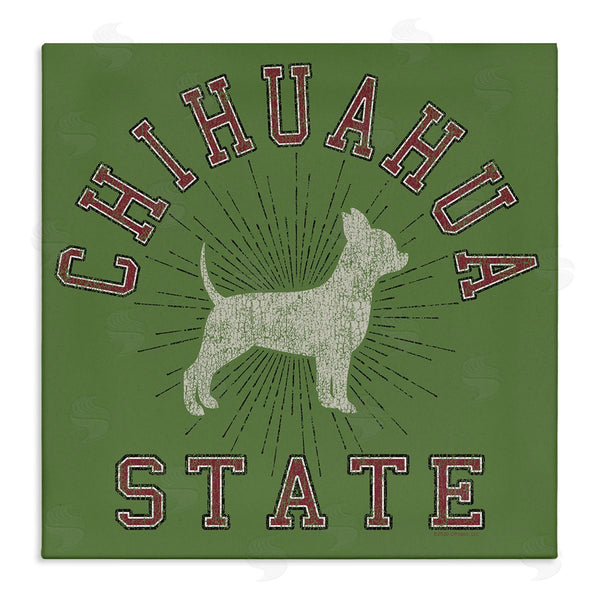 stupell industries Spirit Animals | Vintage Chihuahua State Wall Art