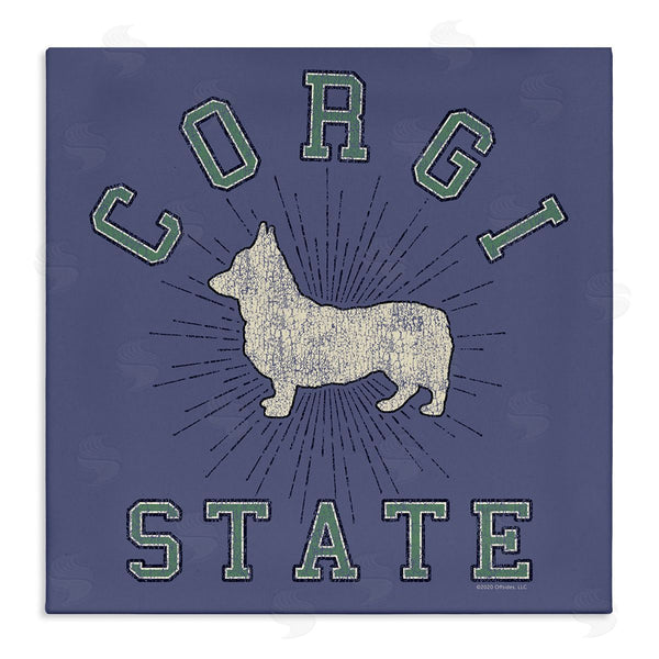 stupell industries Spirit Animals | Vintage Corgi State Wall Art