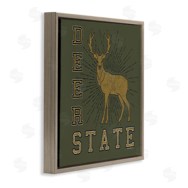 Stupell Industries Spirit Animals | Vintage Deer State Wall Art