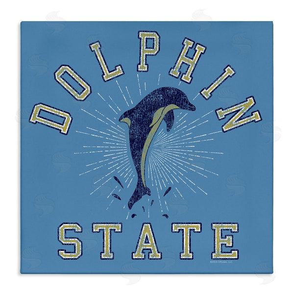 stupell industries Spirit Animals | Vintage Dolphin State Wall Art