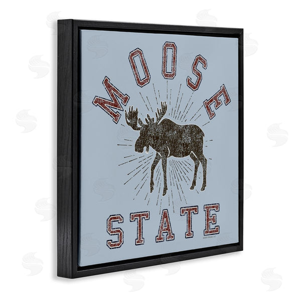 Stupell Industries Spirit Animals | Vintage Moose State Wall Art