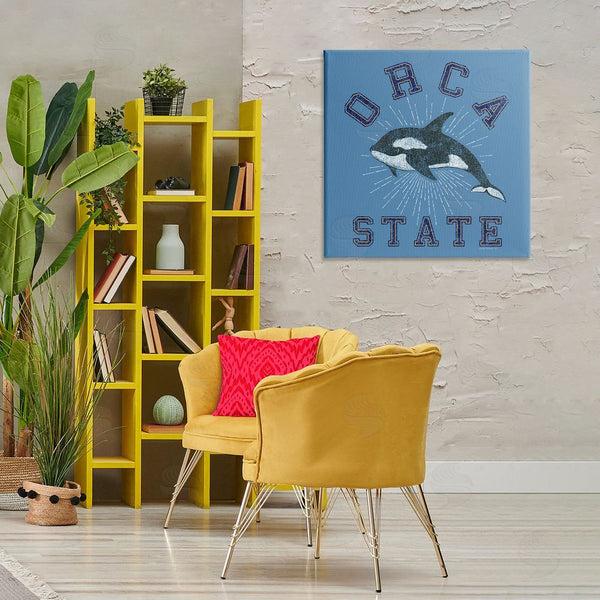 Stupell Industries Spirit Animals | Vintage Orca State Wall Art