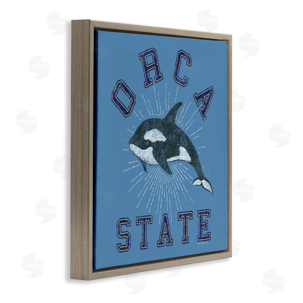 Stupell Industries Spirit Animals | Vintage Orca State Wall Art