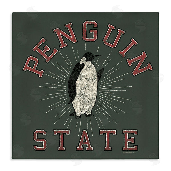 stupell industries Spirit Animals | Vintage Penguin State Wall Art