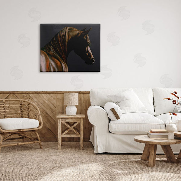 Stupell Industries Spirit Horse | Brown Horse Portrait Wall Art