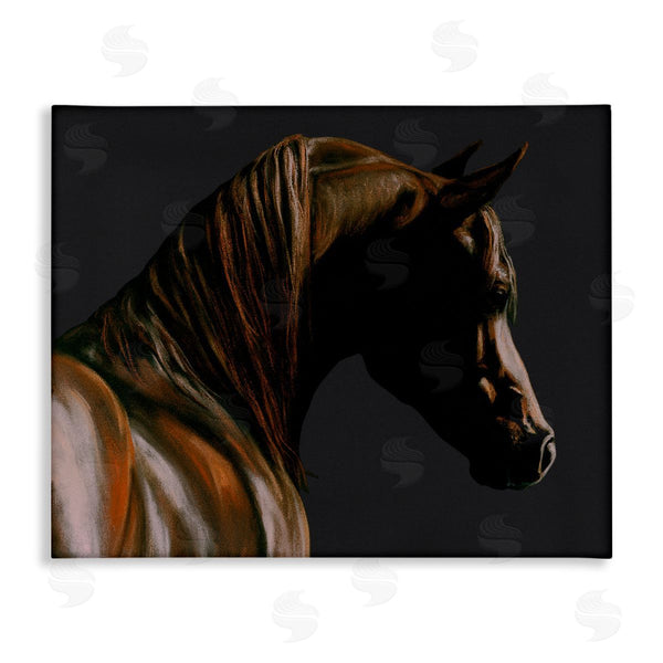 stupell industries Spirit Horse | Brown Horse Portrait Wall Art