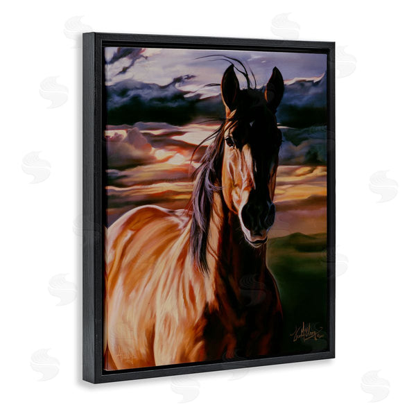Stupell Industries Spirit Horse | Horse Landscape Painting Wall Art