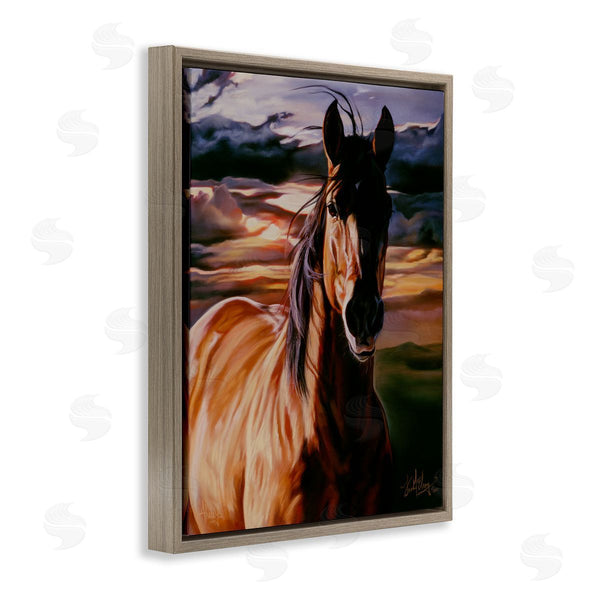 Stupell Industries Spirit Horse | Horse Landscape Painting Wall Art
