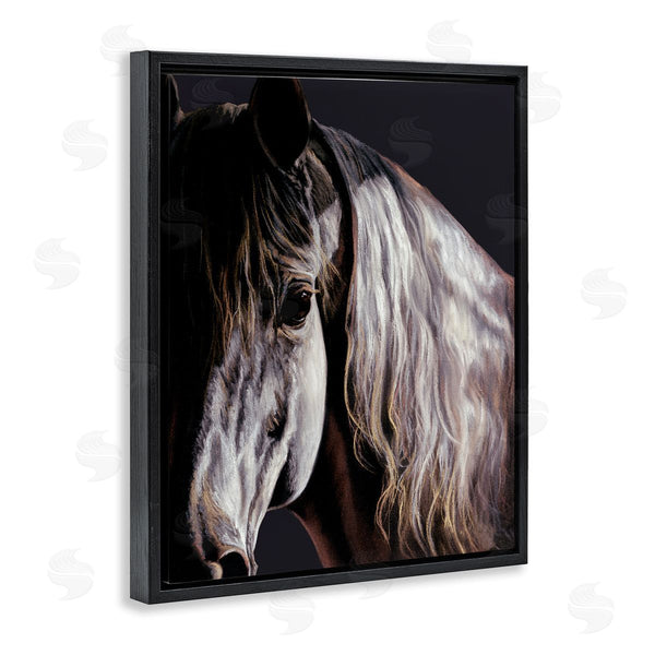Stupell Industries Spirit Horse | Horse Portrait In Shadow Wall Art