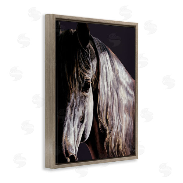 Stupell Industries Spirit Horse | Horse Portrait In Shadow Wall Art