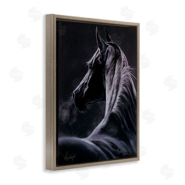 Stupell Industries Spirit Horse | Moonlit Horse Portrait Wall Art