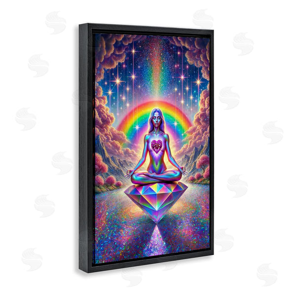 Stupell Industries Spirit Of The Rainbow | Spiritual Enlightenment Meditation