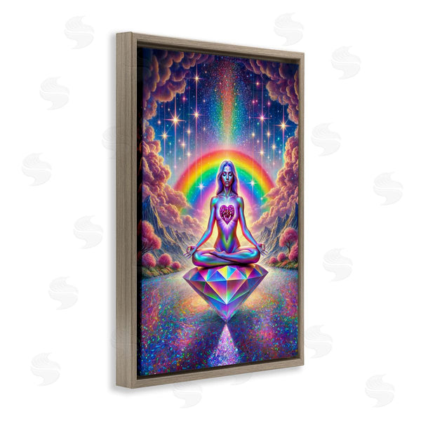 Stupell Industries Spirit Of The Rainbow | Spiritual Enlightenment Meditation