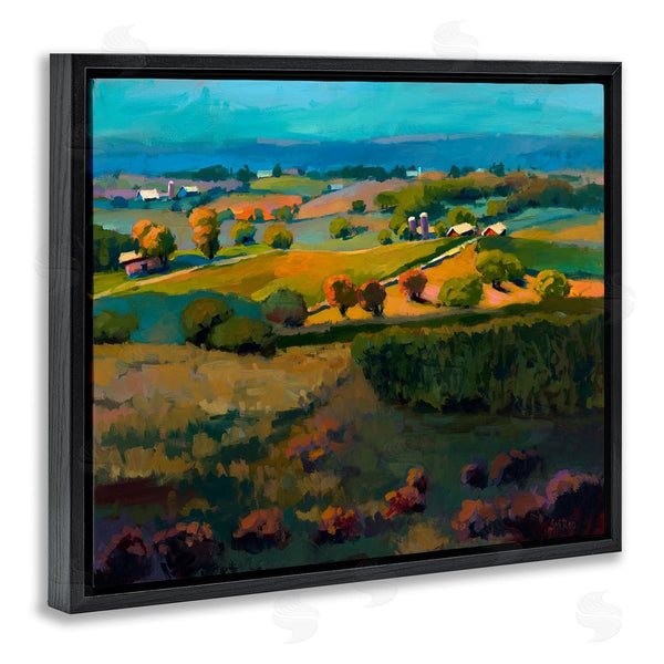 Stupell Industries Sri Rao | Countryside Farms Landscape Wall Art