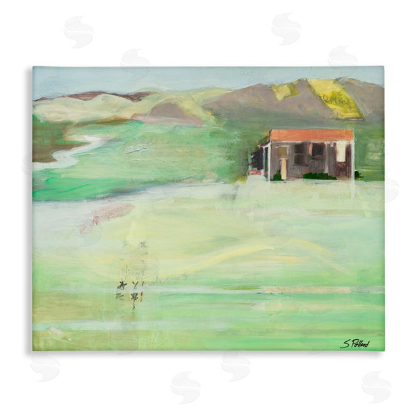 stupell industries Stacey Pollard | Cottage Abstract Mountain Landscape
