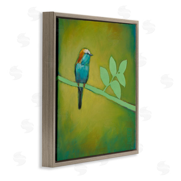 Stupell Industries Stacy D'Aguiar | Bird On Green Branch Wall Art