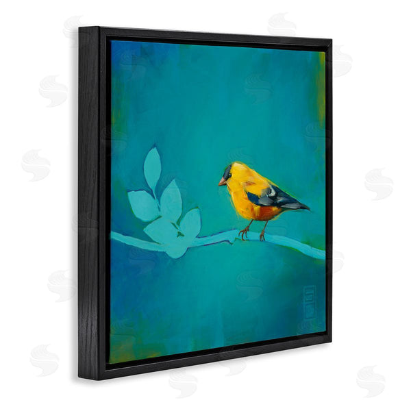 Stupell Industries Stacy D'Aguiar | Canary With Abstract Branch Wall Art