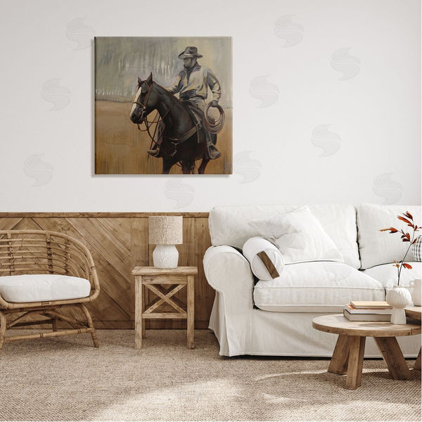 Stupell Industries Stacy D'Aguiar | Cowboy With Modern Splash Wall Art