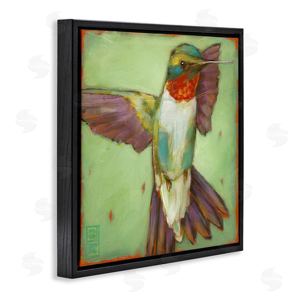 Stupell Industries Stacy D'Aguiar | Green Hummingbird Flying Wall Art