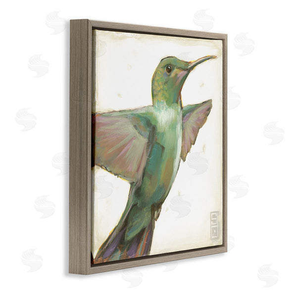Stupell Industries Stacy D'Aguiar | Green Hummingbird Painting Wall Art