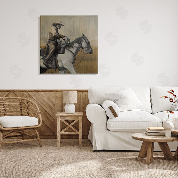 Stupell Industries Stacy D'Aguiar | Modern Cowboy Painting Wall Art