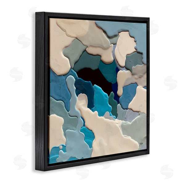 Stupell Industries Stacy Gresell | Abstract Irregular Shapes Complex Layered Dripped Paint Wall Art