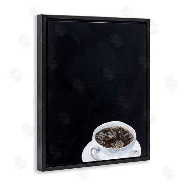 Stupell Industries Stacy Gresell | Contemporary Coffee Cup Saucer Breakfast Kitchen Drink Wall Art