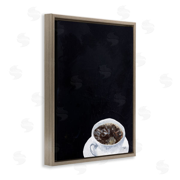 Stupell Industries Stacy Gresell | Contemporary Coffee Cup Saucer Breakfast Kitchen Drink Wall Art