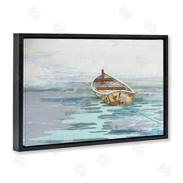 Stupell Industries Stacy Gresell | Maritime Boat With Collaged Patterns