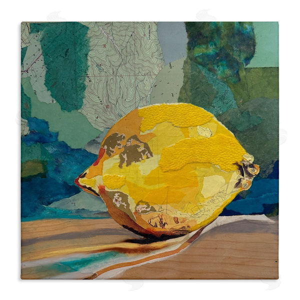 stupell industries Stacy Gresell | Mixed Pattern Lemon Collage