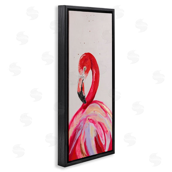 Stupell Industries Stacy Gresell | Modern Flamingo Curving Gaze