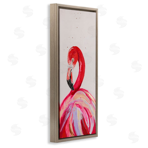 Stupell Industries Stacy Gresell | Modern Flamingo Curving Gaze