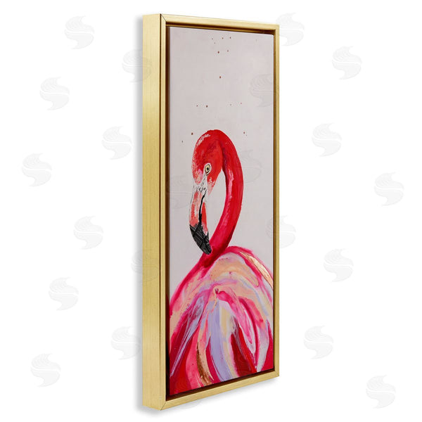 Stupell Industries Stacy Gresell | Modern Flamingo Curving Gaze