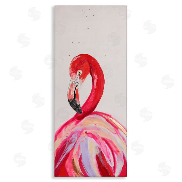 stupell industries Stacy Gresell | Modern Flamingo Curving Gaze
