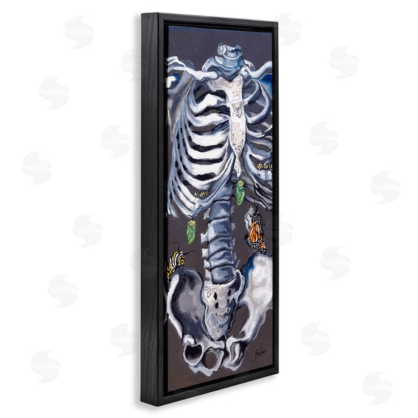 Stupell Industries Stacy Gresell | Spooky Skeleton & Bugs Wall Art