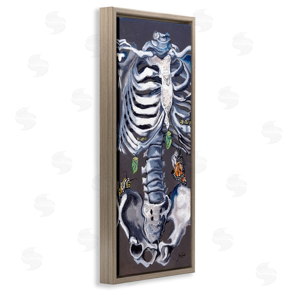 Stupell Industries Stacy Gresell | Spooky Skeleton & Bugs Wall Art