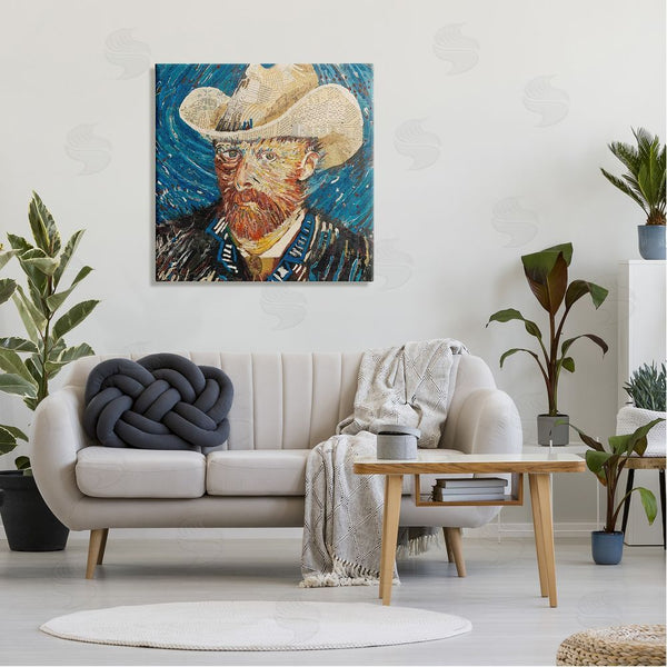 Stupell Industries Stacy Gresell | Van Gogh Classic Portrait Collage Wall Art