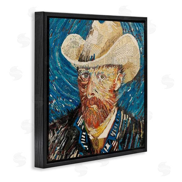 Stupell Industries Stacy Gresell | Van Gogh Classic Portrait Collage Wall Art