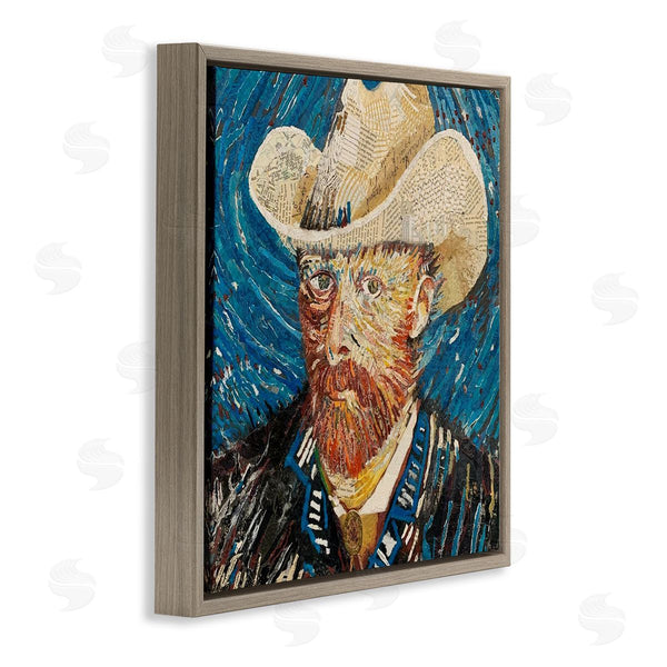 Stupell Industries Stacy Gresell | Van Gogh Classic Portrait Collage Wall Art