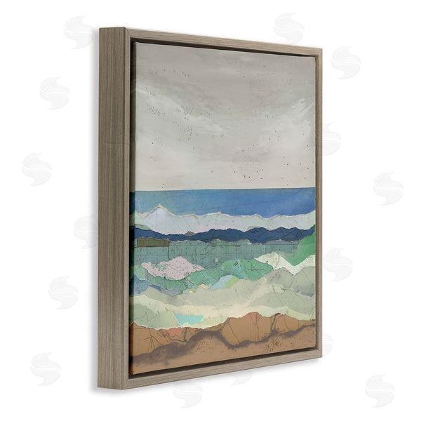 Stupell Industries Stacy Gresell | Vintage Collaged Beach Ripples
