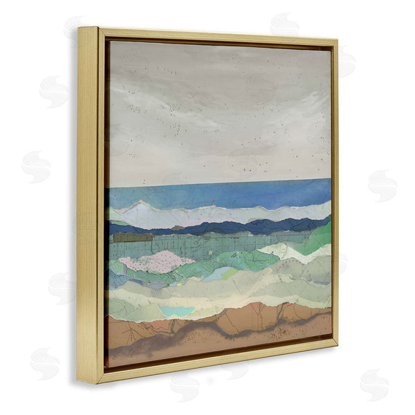 Stupell Industries Stacy Gresell | Vintage Collaged Beach Ripples