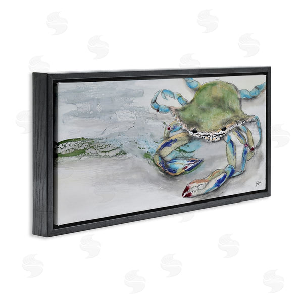 Stupell Industries Stacy Gresell | Vivid Crab On Beach Shoreline Wall Art