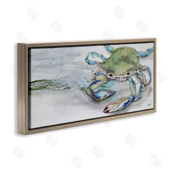 Stupell Industries Stacy Gresell | Vivid Crab On Beach Shoreline Wall Art