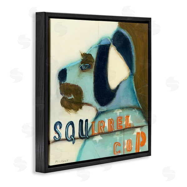 Stupell Industries Stacy Milrany | Squirrel Cop Dog Humor Wall Art