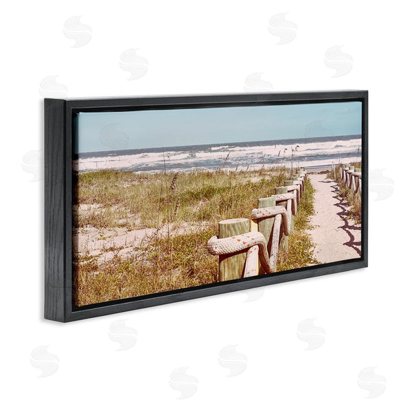 Stupell Industries Stede Bonnett | Eastern Beach Walkway Wall Art