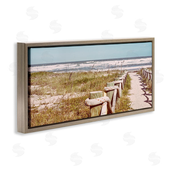 Stupell Industries Stede Bonnett | Eastern Beach Walkway Wall Art